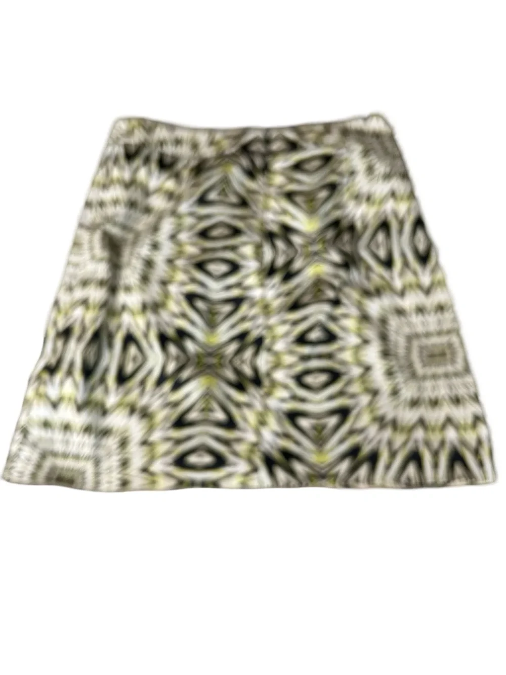 Etcetera Size 6 Geometric Print A-Line Skirt